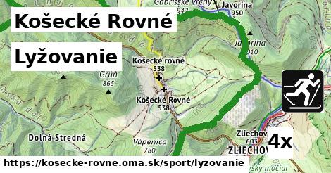 Lyžovanie, Košecké Rovné