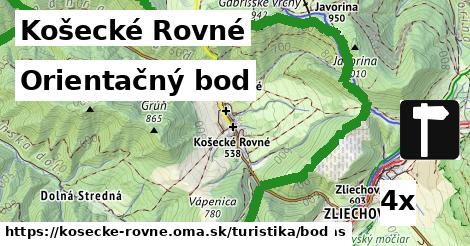 Orientačný bod, Košecké Rovné