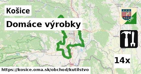 Domáce výrobky, Košice