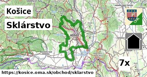 Sklárstvo, Košice