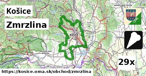 Zmrzlina, Košice