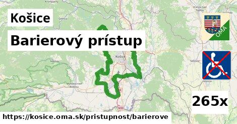 Barierový prístup, Košice