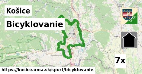 Bicyklovanie, Košice