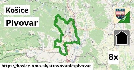 Pivovar, Košice