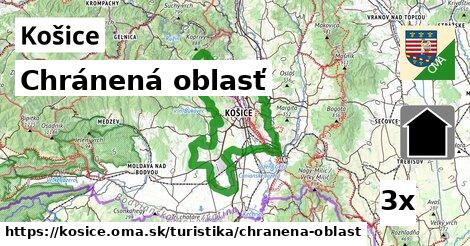 Chránená oblasť, Košice