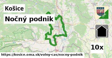 Nočný podnik, Košice