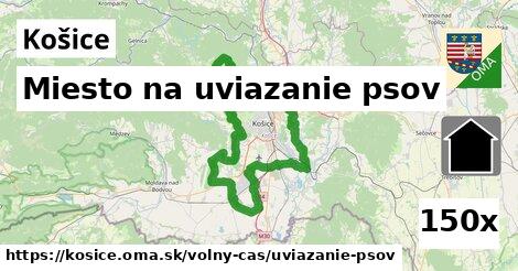 Miesto na uviazanie psov, Košice