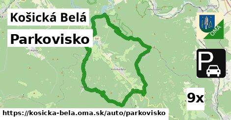 Parkovisko, Košická Belá