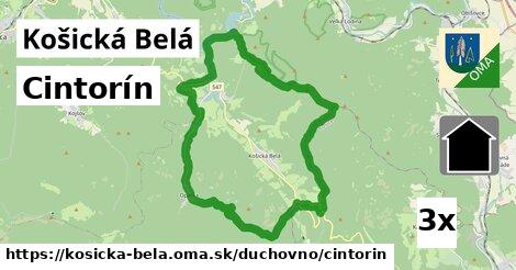 Cintorín, Košická Belá