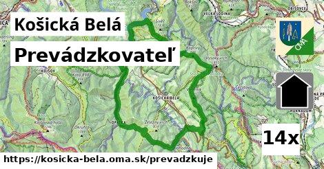 prevádzkovateľ v Košická Belá