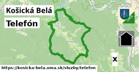 Telefón, Košická Belá