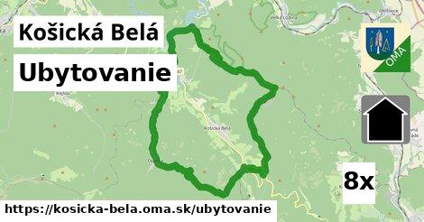 ubytovanie v Košická Belá