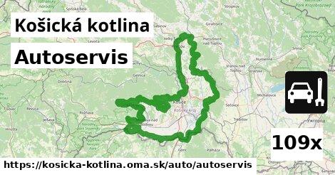 Autoservis, Košická kotlina