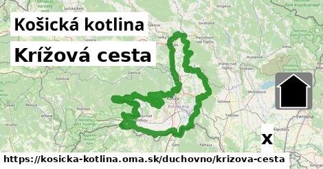 Krížová cesta, Košická kotlina