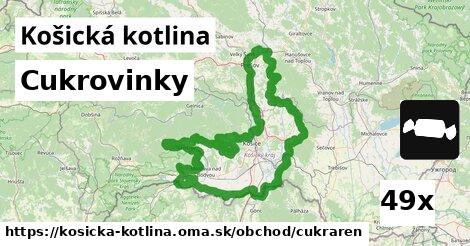 Cukrovinky, Košická kotlina