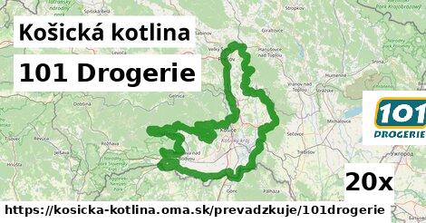 101 Drogerie, Košická kotlina