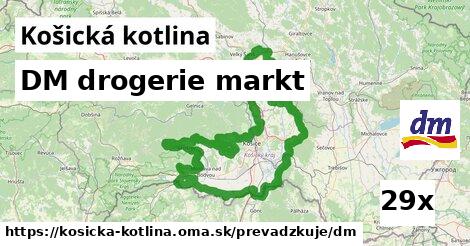 DM drogerie markt, Košická kotlina