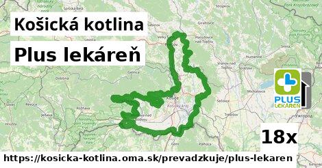 Plus lekáreň, Košická kotlina