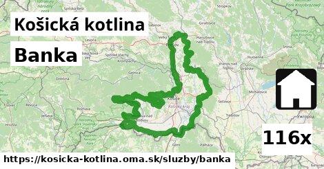 Banka, Košická kotlina