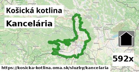 Kancelária, Košická kotlina