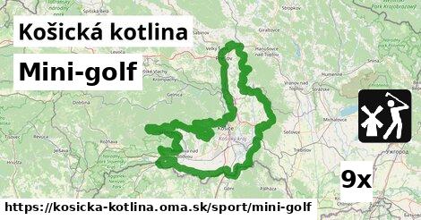 Mini-golf, Košická kotlina