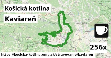 Kaviareň, Košická kotlina