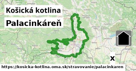 Palacinkáreň, Košická kotlina