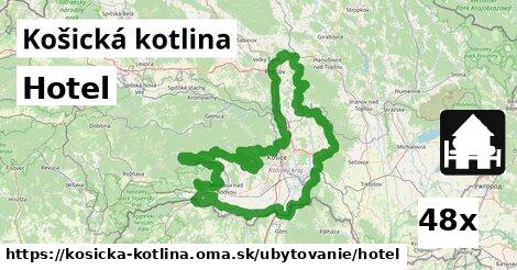 Hotel, Košická kotlina