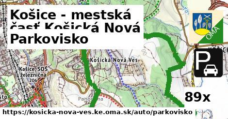 Parkovisko, Košice - mestská časť Košická Nová Ves