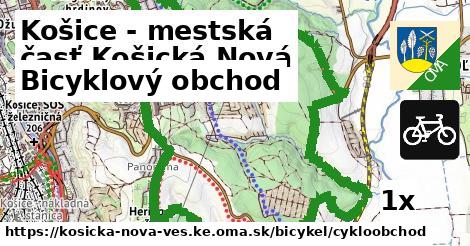 bicyklový obchod v Košice - mestská časť Košická Nová Ves