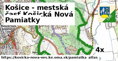 pamiatky v Košice - mestská časť Košická Nová Ves