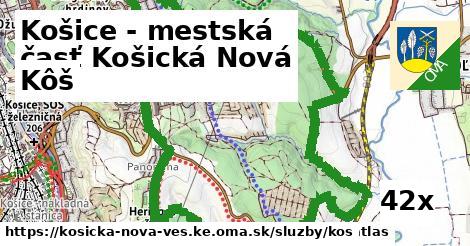 kôš v Košice - mestská časť Košická Nová Ves