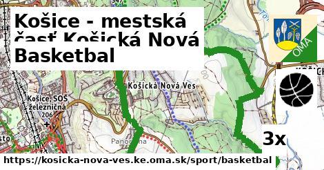 Basketbal, Košice - mestská časť Košická Nová Ves