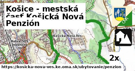 Penzión, Košice - mestská časť Košická Nová Ves