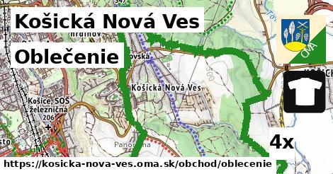 Oblečenie, Košická Nová Ves