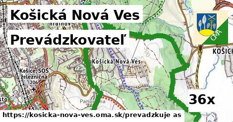 prevádzkovateľ v Košická Nová Ves