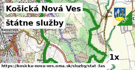 štátne služby, Košická Nová Ves