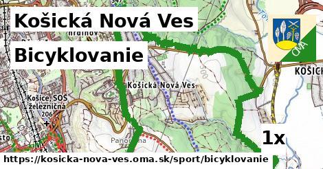 Bicyklovanie, Košická Nová Ves