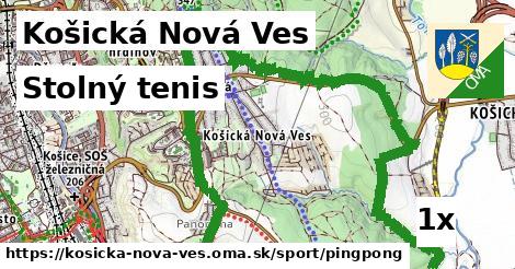 Stolný tenis, Košická Nová Ves