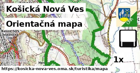 Orientačná mapa, Košická Nová Ves