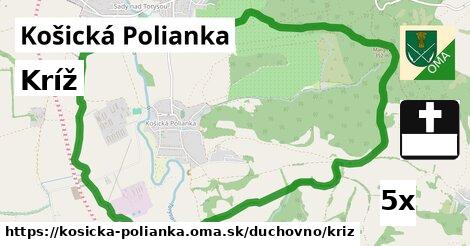 Kríž, Košická Polianka