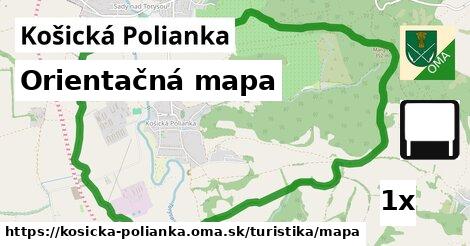 Orientačná mapa, Košická Polianka