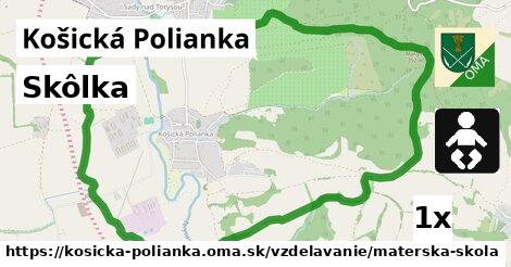 Skôlka, Košická Polianka