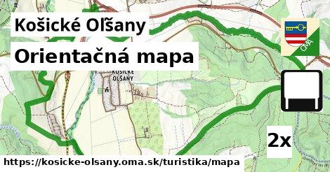 Orientačná mapa, Košické Oľšany