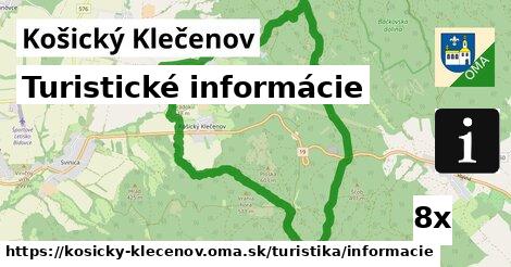 Turistické informácie, Košický Klečenov