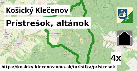 Prístrešok, altánok, Košický Klečenov