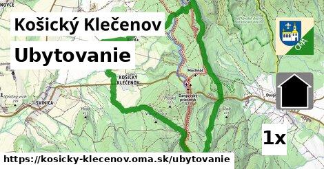 ubytovanie v Košický Klečenov