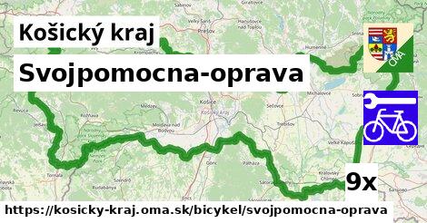 Svojpomocna-oprava, Košický kraj