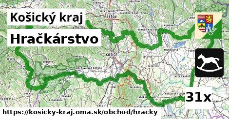 Hračkárstvo, Košický kraj