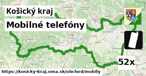 mobilné telefóny v Košický kraj